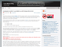 Tablet Screenshot of luizagostinho.com